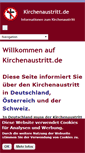 Mobile Screenshot of kirchenaustritt.de